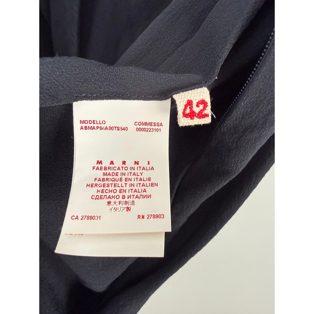 Marni Silk Midi Dress - Picture 5 of 6